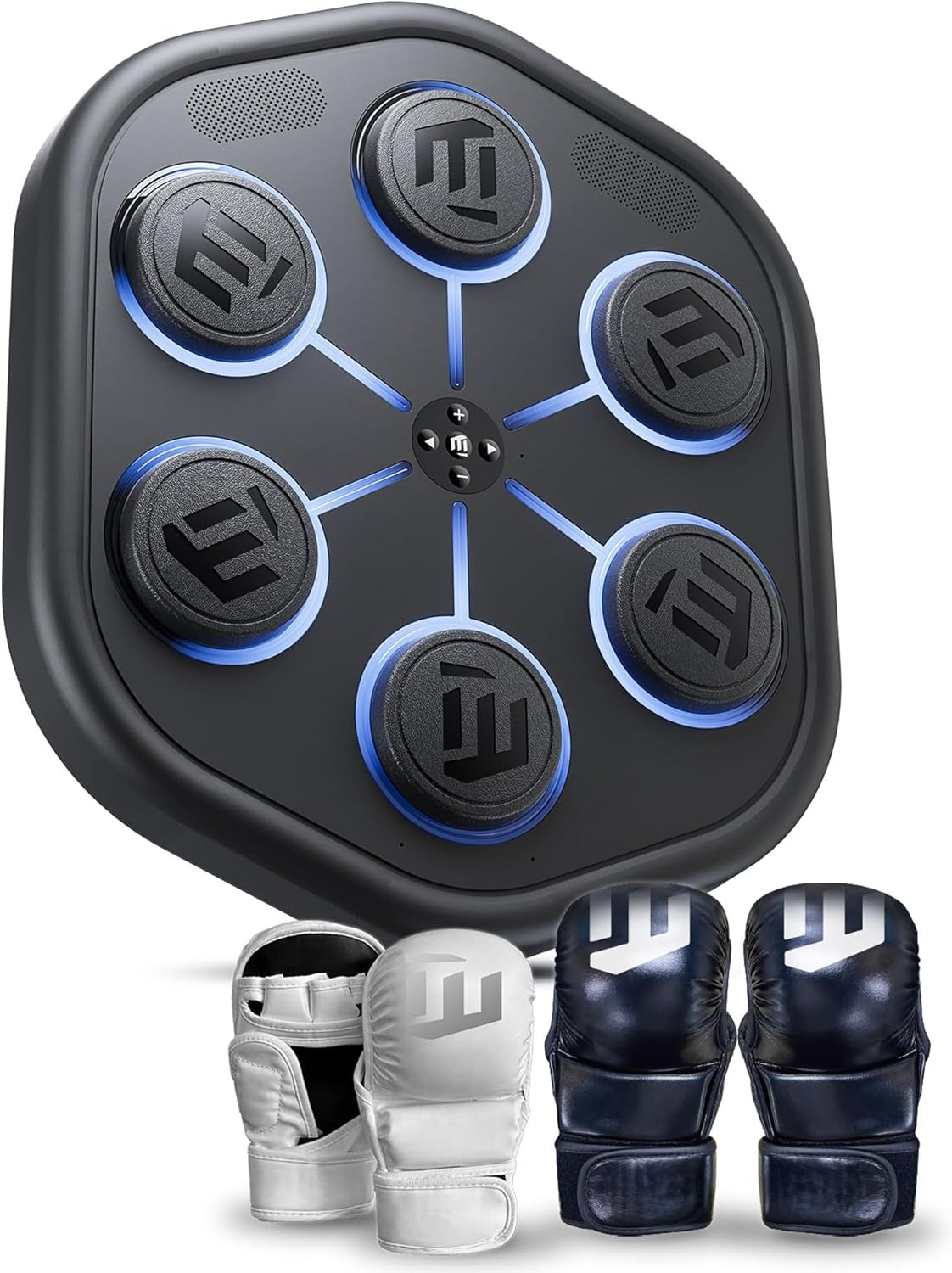 Smart Music Boxing Machine - Wall-Mounted Interactive Punching Trainer with Gloves 🥊🎶