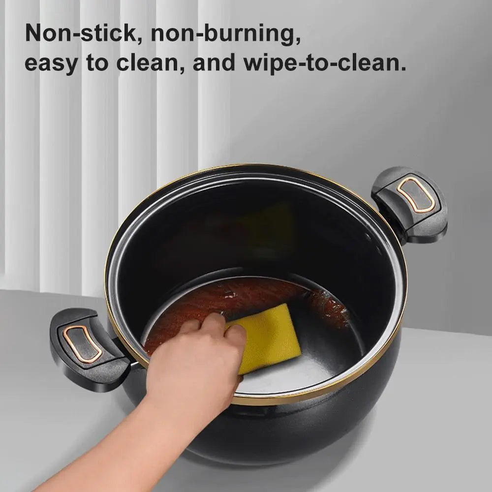 Micro Pressure Cooker 8.45Qt Nonstick Pot for Gas Stovetop