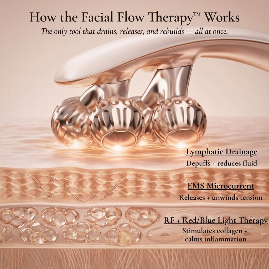 LumiFlow™ Lymphatic Drainage Massager